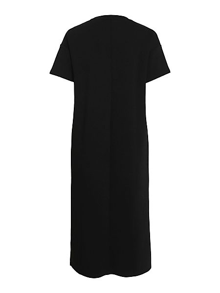 Vila Shirtkleid Minimalistisches Design mit Rundhals günstig online kaufen
