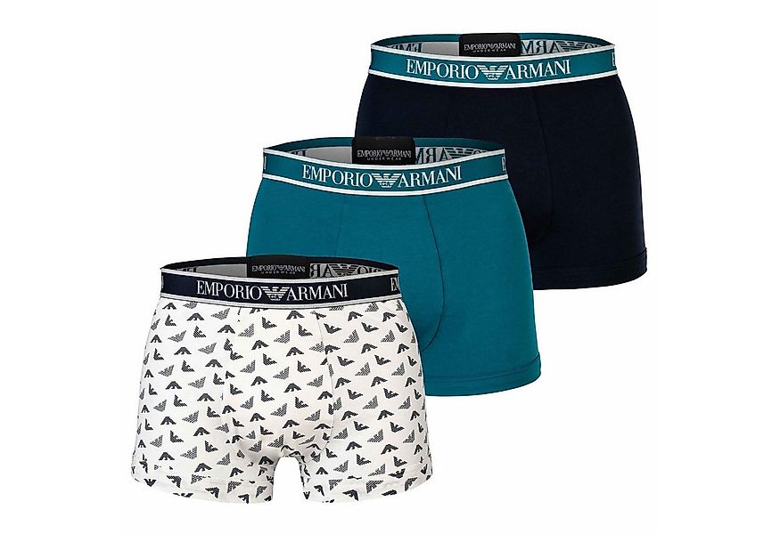 Emporio Armani Boxer Herren Boxershort 3er Pack Baumwolle (Packung, 3er Pac günstig online kaufen