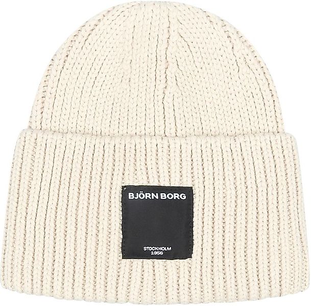 Bjorn Borg Knitted Mütze Ecru - günstig online kaufen