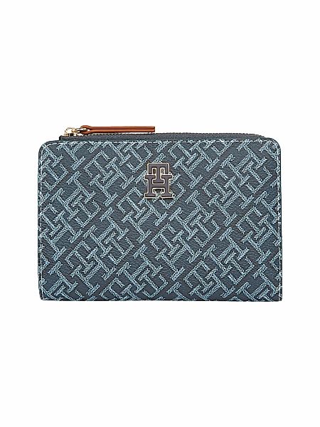 Tommy Hilfiger Geldbörse "TH MONOPLAY LEATHER MED 7 WALLET", Damen Geldbeut günstig online kaufen