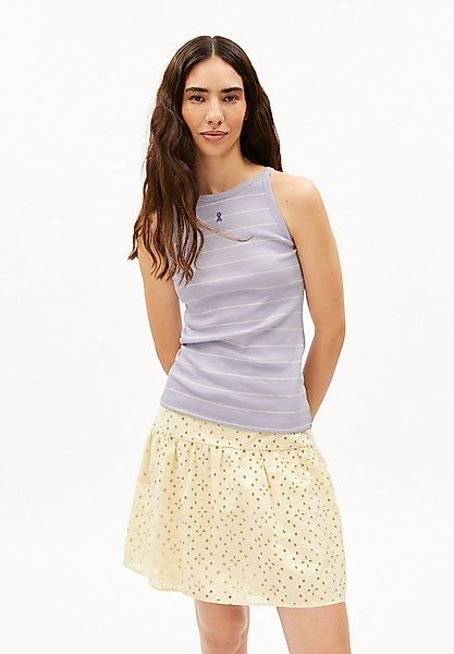 Armedangels Shirttop KATAALIN FINE STRIPES (Fitted) Rundhalsausschnitt günstig online kaufen