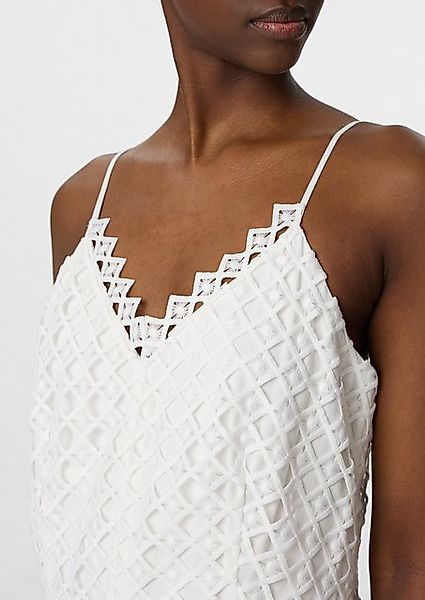 Comma Maxikleid Midi-Kleid aus Spitze mit günstig online kaufen
