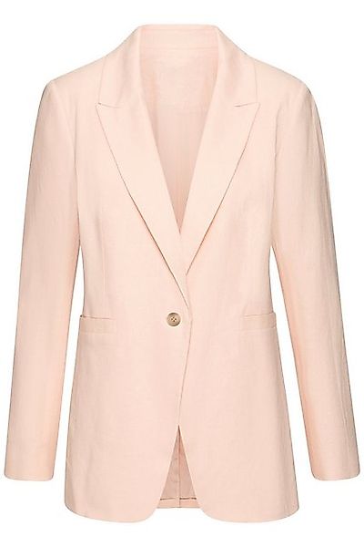 LASCANA Jackenblazer aus Leinenmix, Damenblazer mit Reverskragen, Business- günstig online kaufen
