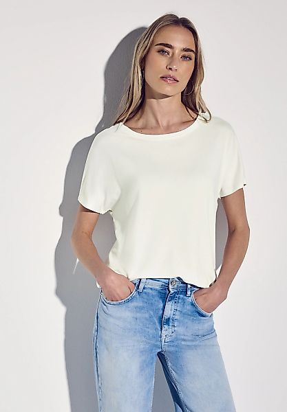 STREET ONE Shirttop Style Crista mit hängenden Schultern günstig online kaufen