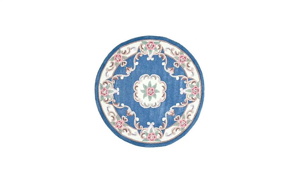 THEKO Vintageteppich  Ming ¦ blau ¦ Synthetische Fasern ¦ Maße (cm): B: 190 günstig online kaufen