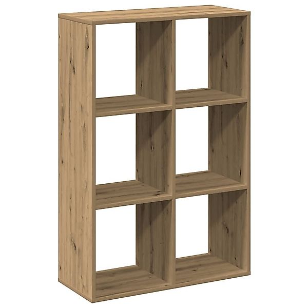 vidaXL Bücherregal Raumteiler-Bücherregal Artisan-Eiche 69,5x29x103,5 cm, günstig online kaufen