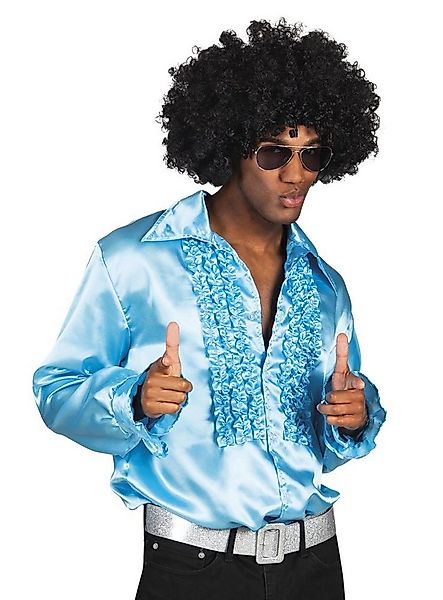 Boland T-Shirt Schlagerstar Rüschenhemd Karnevals Faschingskostüm 70er Jahr günstig online kaufen