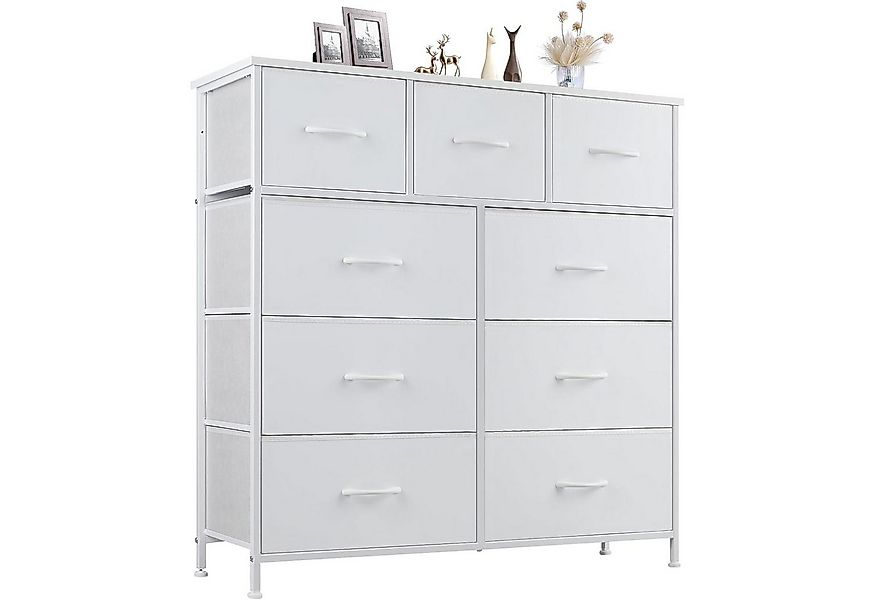 DUMOS Stauraumschrank Kommode mit Stoffschubladen, Stoffkommode für Schlafz günstig online kaufen