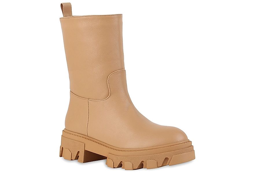 VAN HILL 837805 Plateaustiefel Profil-Sohle günstig online kaufen