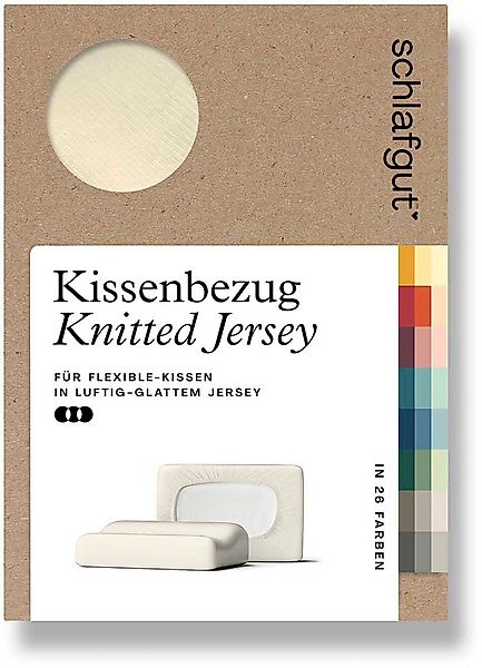 Schlafgut Kissenbezug »Pure flexibler Kissenbezug für Nackenstützkissen«, ( günstig online kaufen