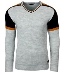 Baxboy Strickpullover BAXBOY Herren stylischer V-Neck günstig online kaufen