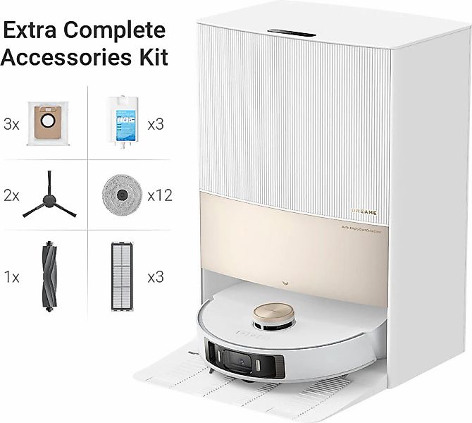 Dreame Saugroboter "L20 Ultra complete, leistungsstarke Saug- und kraftvoll günstig online kaufen