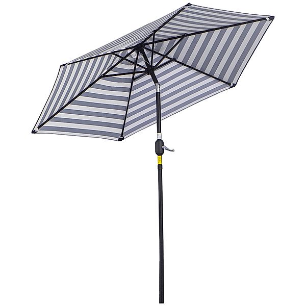 Outsunny Sonnenschirm Gestell, Stahl, im Freien günstig online kaufen