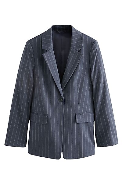 Next Jackenblazer Einreihiger Blazer mit Nadelstreifen günstig online kaufen