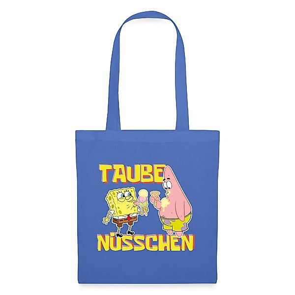 Spreadshirt Henkeltasche SpongeBob Schwammkopf Taube Nüsschen günstig online kaufen