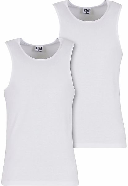 URBAN CLASSICS Tanktop "Urban Classics Ribbed Undershirt 2-Pack", 1 Stk. günstig online kaufen