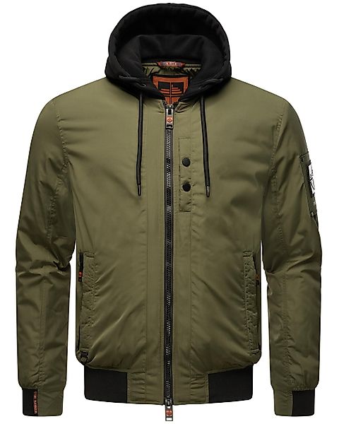Stone Harbour Bomberjacke "Hoobo", mit Kapuze, Stylische Herren Fliegerjack günstig online kaufen
