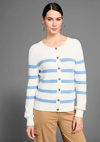 HECHTER PARIS Strickjacke, im Streifenlook günstig online kaufen