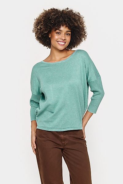 Saint Tropez Rundhalspullover A2561, MilaSZ R-Neck günstig online kaufen