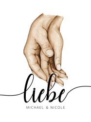 JUSTGOODMOOD Poster Poster Familie Personalisiert mit günstig online kaufen