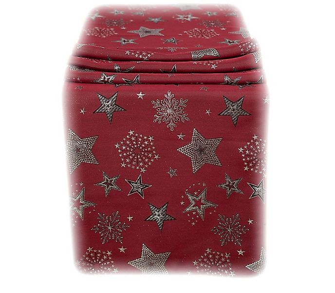 texpot Tischdecke Tischläufer Stickerei Sterne Winter Weihnachten Deko (1-t günstig online kaufen