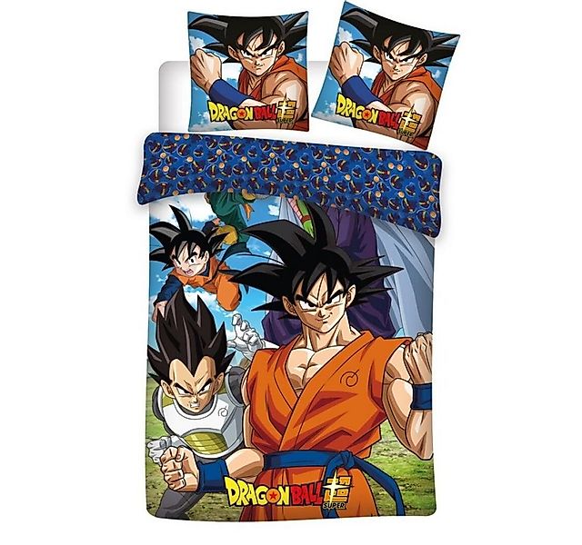 Dragon Ball Bettwäsche DRAGON BALL - Bettgarnitur 140x200cm - 100% Baumwoll günstig online kaufen