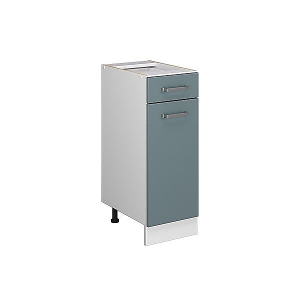 Vicco Schranksystem R-Line, Blau-Grau/Weiß, 30 cm günstig online kaufen