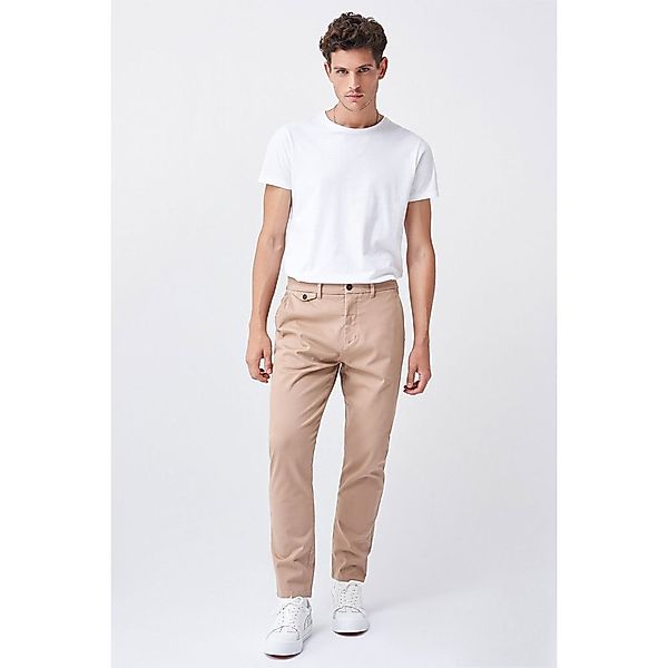 Salsa Jeans 125599-111 / S-repel Tapered Trousers Hose 33 Beige günstig online kaufen