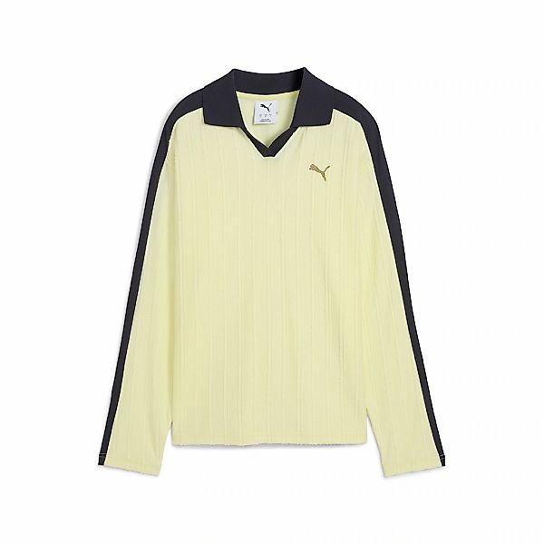 PUMA Poloshirt "T7 Relaxed Langarm-Polo Damen" günstig online kaufen
