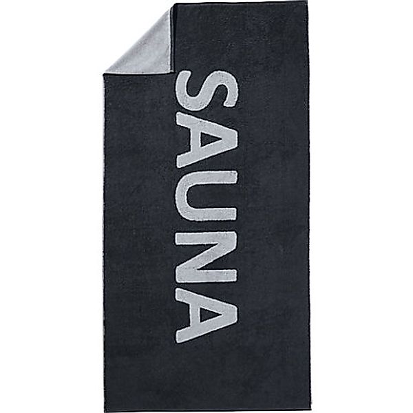 Erwin Müller Saunatuch Saunatuch, Walkfrottier, Walk-Frottier Schriftzug günstig online kaufen