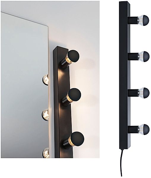 Paulmann Spiegelleuchte »Spiegelleuchte E14 230V max. 4x40W dimmbar«, 4 fla günstig online kaufen