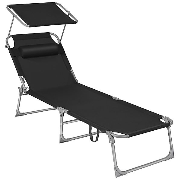 SONGMICS Gartenliege, 2 St., klappbarer Liegestuhl,193x53x29cm,mit günstig online kaufen