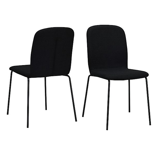 Albatros Esszimmerstuhl ENNA 4er Set Schwarz günstig online kaufen