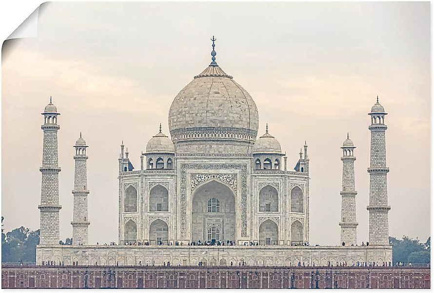 Artland Wandbild "Taj Mahal", Gebäude, (1 St.), als Alubild, Outdoorbild, P günstig online kaufen
