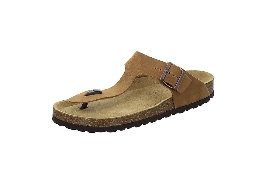 AFS-Schuhe 310784 Zehentrenner Pantolette für Herren aus Leder mit Fußbett, günstig online kaufen