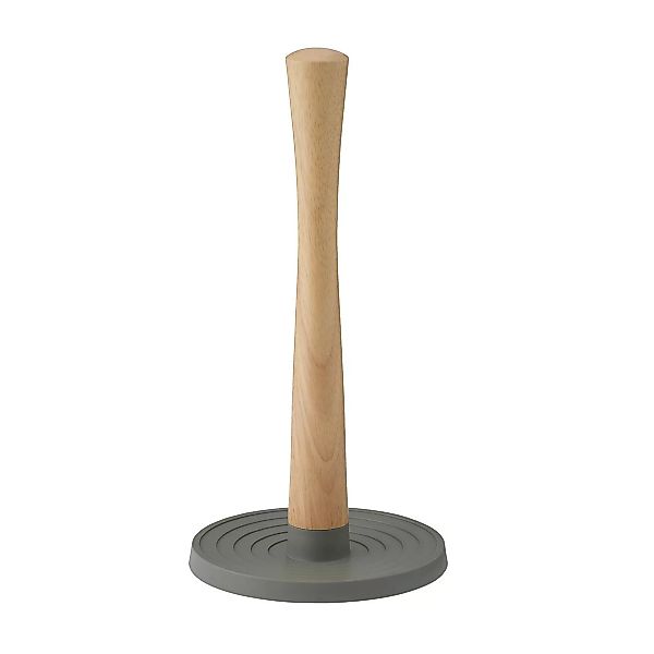 Stelton - RIG-TIG Roll-It Küchenrollenhalter - grau/natur/H 30.5cm/Ø 15.5cm günstig online kaufen