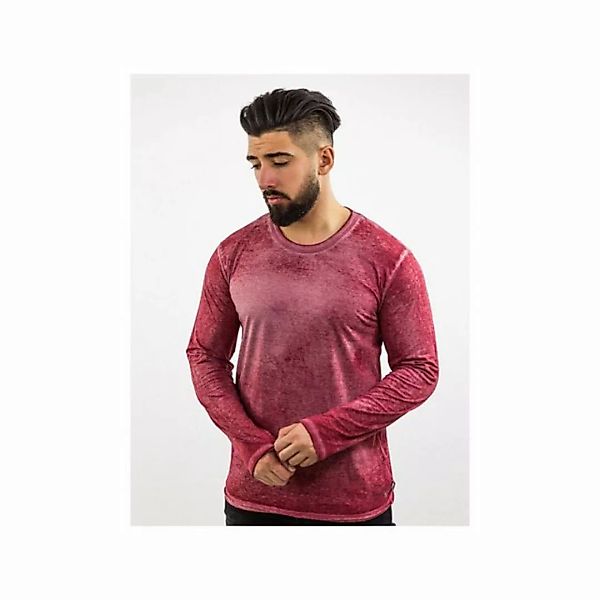 TREVOR'S Sweatshirt rot regular (1-tlg) günstig online kaufen