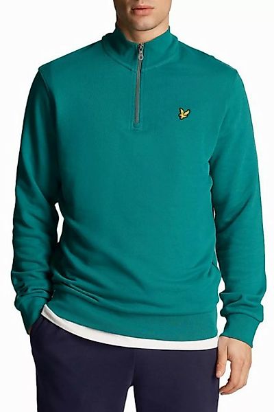 Lyle & Scott Sweatshirt Herren, 100% Baumwolle, 1/4 Zip günstig online kaufen