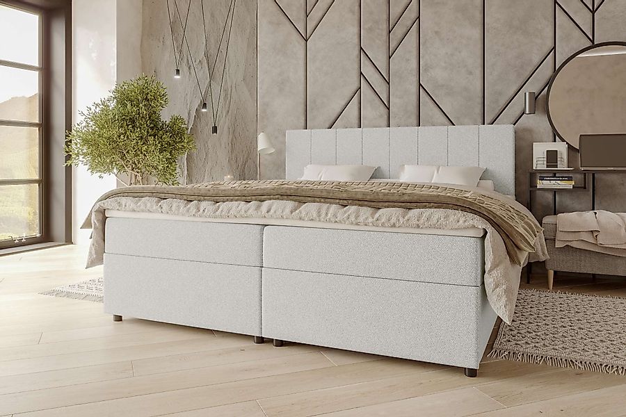 99rooms Boxspringbett Kira (Schlafzimmerbett, Bett), 140/160/180x200 günstig online kaufen