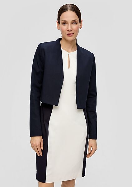 s.Oliver BLACK LABEL Jackenblazer Verkürzte Jacke günstig online kaufen