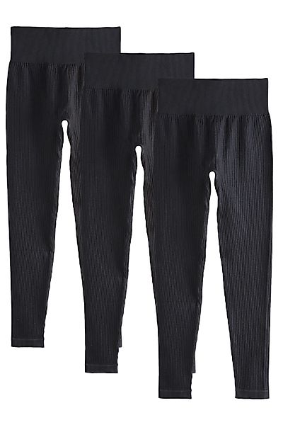 Next Leggings Gerippte, nahtlose Leggings, hoher günstig online kaufen