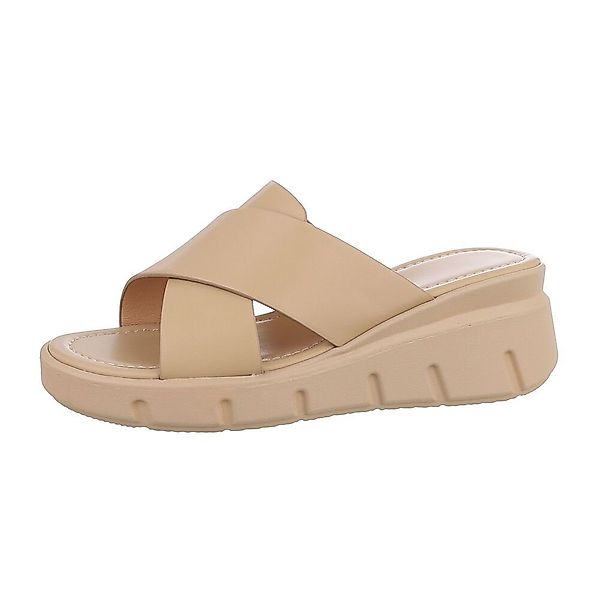 Ital-Design Damen Mules Freizeit Plateausandaletten (85698054) günstig online kaufen