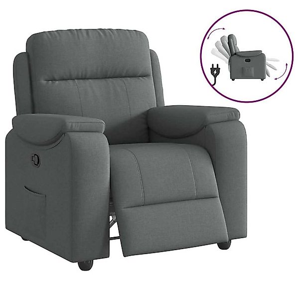 vidaXL Relaxsessel Stoff Dunkelgrau 3303546 günstig online kaufen