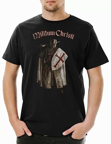 Urban Backwoods Print-Shirt Templar III Herren T-Shirt Cross Templerkreuz K günstig online kaufen