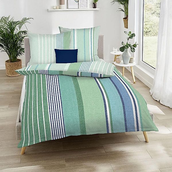 TRAUMSCHLAF Bettwäsche Dutch, Seersucker, 2 teilig, günstig online kaufen