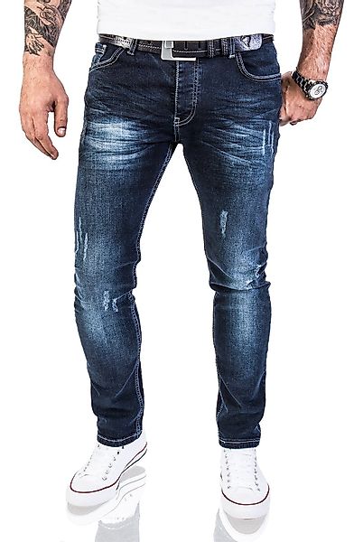 Rock Creek Slim-fit-Jeans Herren Jeans Slim günstig online kaufen