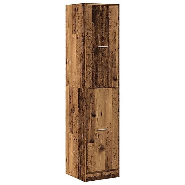 vidaXL Aktenschrank Apothekerschrank Altholz-Optik 40x41x174,5 cm Spanplatt günstig online kaufen