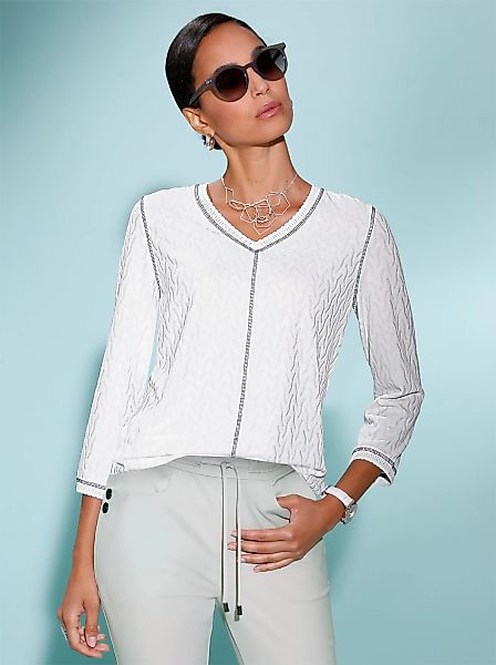 creation L 3/4-Arm-Shirt "Shirt" 1 Stk. tlg. günstig online kaufen