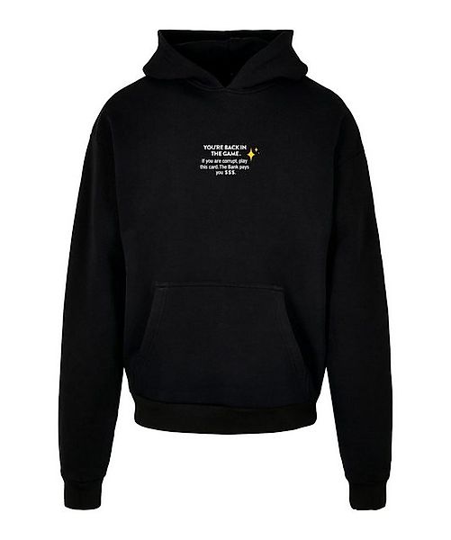 Mister Tee Sweatshirt Intepol Oversized Hoody Baumwolle günstig online kaufen