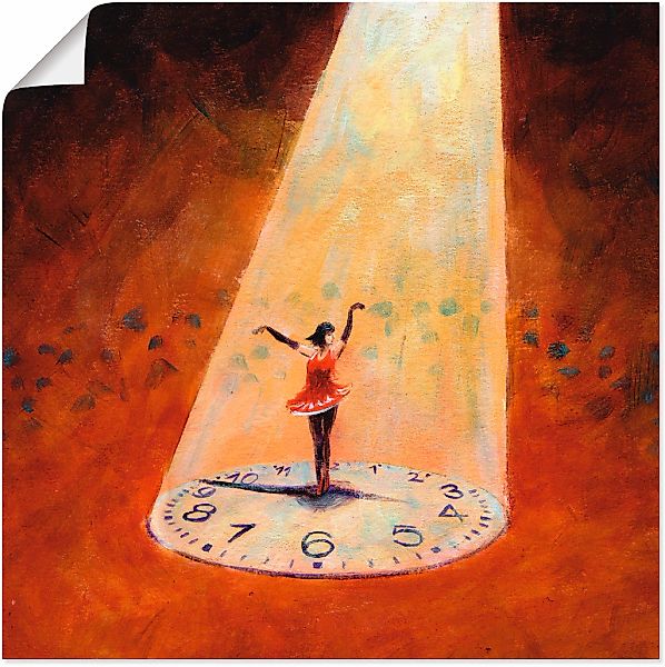 Artland Wandbild "Im Jetzt sein" Frau 1 Stk. tlg. als Leinwandbild, Poster günstig online kaufen
